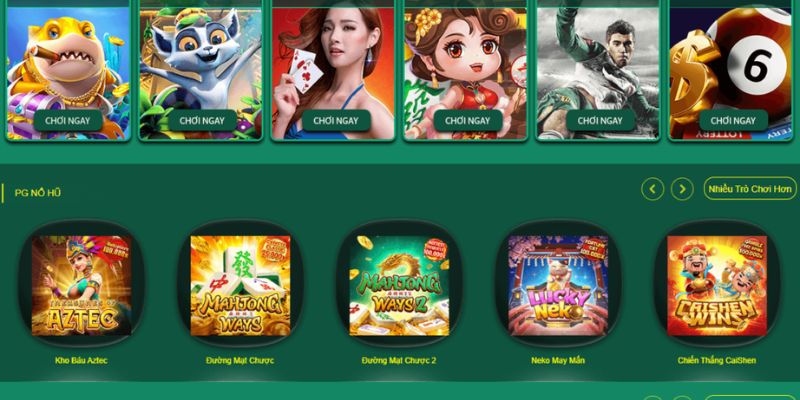 Kho game thu hút hàng triệu người chơi tới với cwin