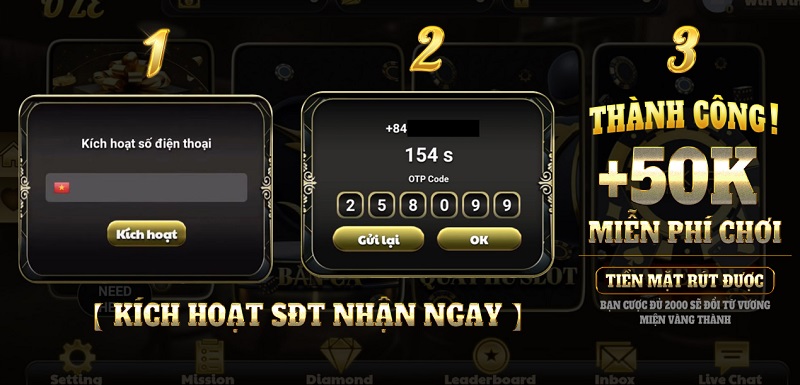 Sự kiện ưu đãi giá trị dành cho thành viên của cổng game Oze6868