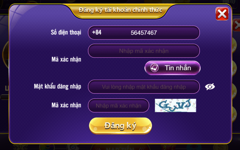 Hướng dẫn đăng ký tài khoản 68 game bài cực nhanh chóng