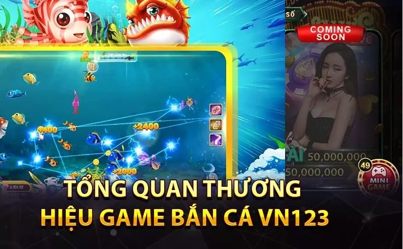 Vn123 bắn cá được phát hành bởi cổng game vn123